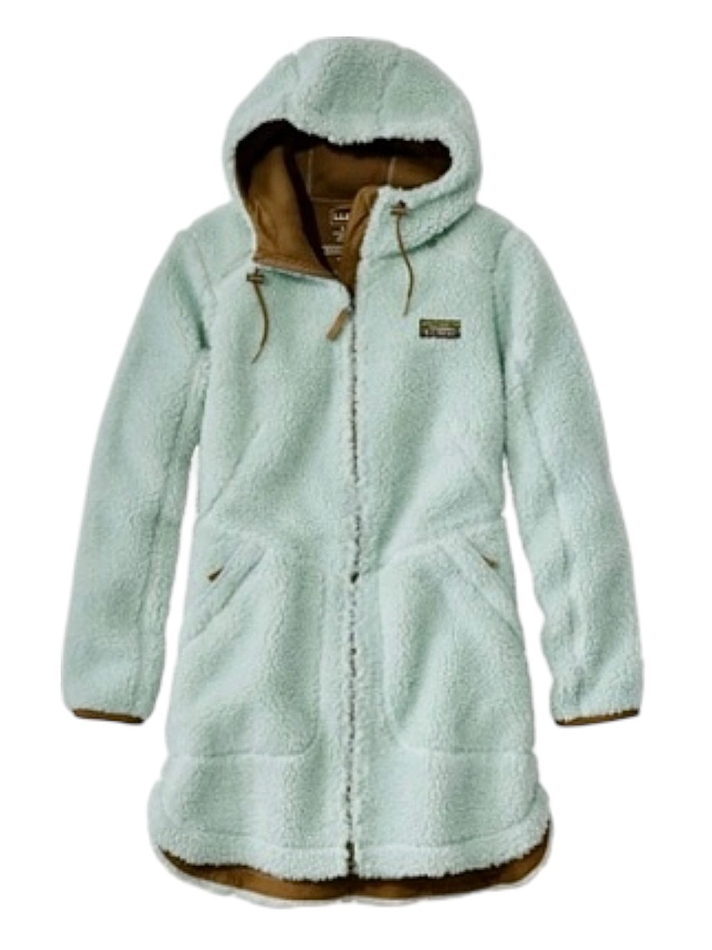 L.L. Bean Mountain Pile Fleece Zip Up Jacket Size XS
